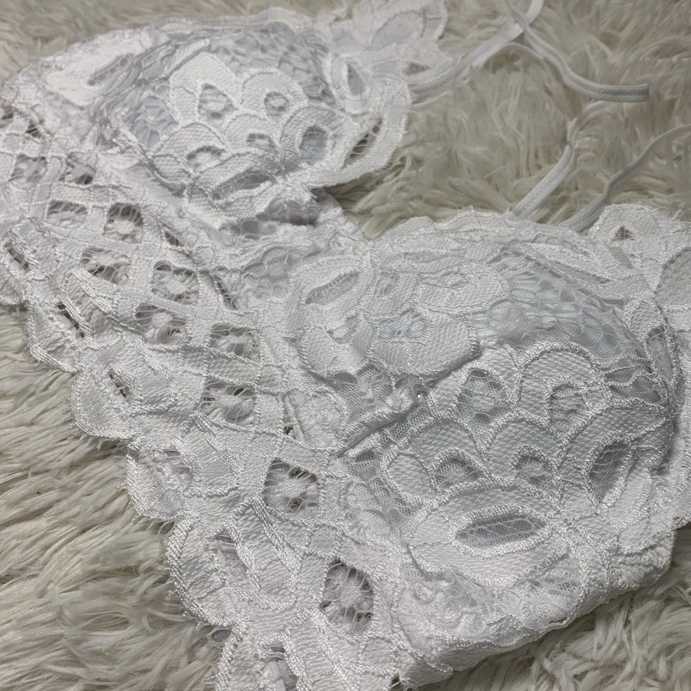 Koko Bralette: White